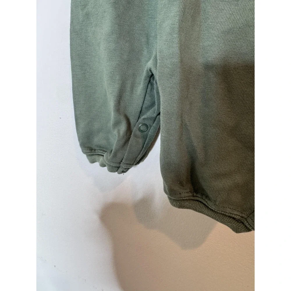 Carter's Romper Baby Boys 0-3‎ Months Green Bugs On The Go One Piece Vintage
